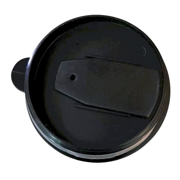 Spoontiques Pink Ribbon Find a Cure Ceramic Coffee Travel Mug with Plastic Lid - Picture 11 of 13